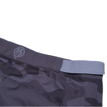 Load image into Gallery viewer, Gravel Ride Shorts Gray Camo Adjustable Waist System
