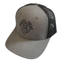 Load image into Gallery viewer, Gravel Wear Classic Trucker Hat with logo top
